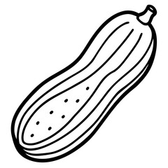 Cucumber Slices Vector Illustration