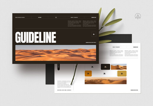 Brand Guideline Presentation Template