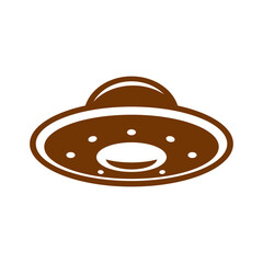 UFO plane icon design