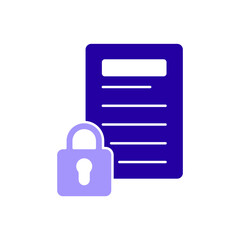 Icon of Compliance Policy and Corporate Governance, isolated against a clean background.