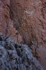 Closeup of Roques de Garcia rocks