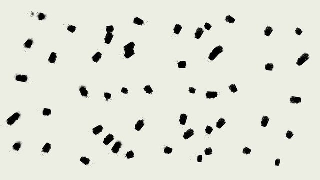 Hand Drawn Brush Tiny Lines Pattern 2 Loop Transparent