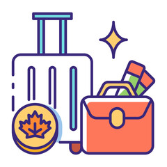 This Travel icon is suitable for Thanksgiving Day.