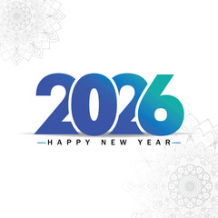 2026 happy new year celebration text