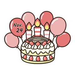 誕生日ケーキ