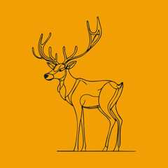 Reindeer animal icon image