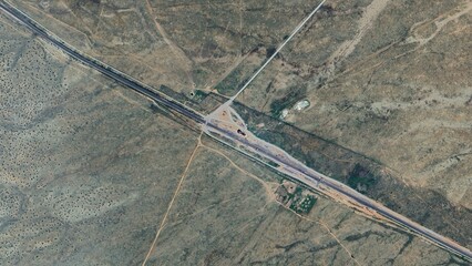 Route 66, USA: Classic Road Trip View of Desert Highway, Nostalgia, and Open American Landscape