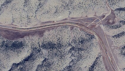 Route 66, USA: Classic Road Trip View of Desert Highway, Nostalgia, and Open American Landscape