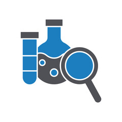 Chemistry Research Vector Icon which can easily modify or edit