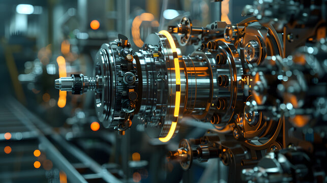 Industrial engineers using AI in predictive maintenance to monitor machinery, prevent failures, and improve operational efficiency