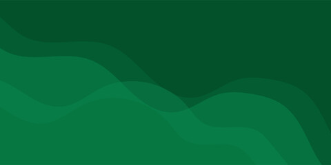 Abstract green color background. Cool background design for posters. Vector illustration
