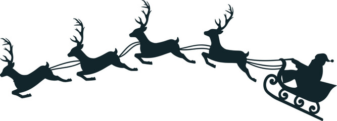 silhouette of a deer