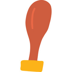 Simple Orange And Yellow Graphic Design Element With Transparent Background