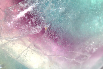 Close up of crystal shards healing quartz geological natural healing stone