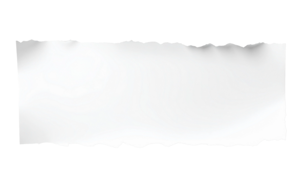 Small torn note paper