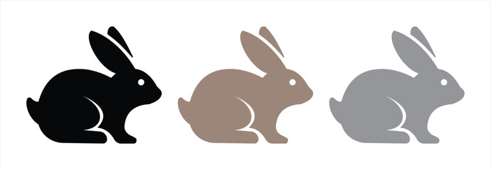 Rabbit Icon Set