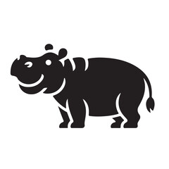 Animal silhouette collection. Set of black animal silhouette. Animal icons.