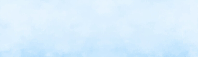 Abstract sky blue texture background. Creative design with grunge aquarelle paper textured, Blue texture vector background with sky and clouds for cover design, flyer, poster, banner.