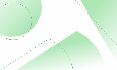 Minimalist Green Geometric Abstract Background Design