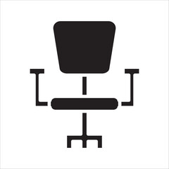 Workspace icon. Business communication. Vector illustration. Stock image.
