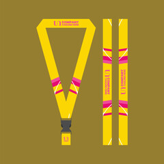 Office and company ID card lanyards 