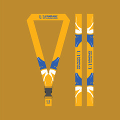 Office and company ID card lanyards 