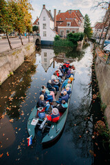 Historic canals of Amersfoort old town, Netherlands
