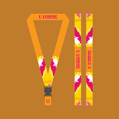 ID card lanyard design for business 
