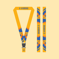 Office and company ID card lanyards 