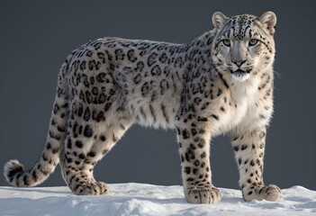Obraz premium Snow Leopard