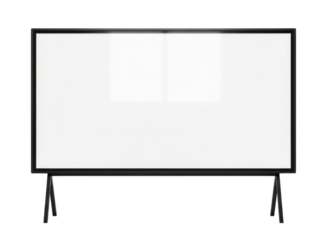 Projector screen with stand transparent background cutout png