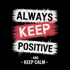 Motivational typography vector t-shirt design print