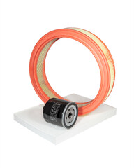 Car air filters and oil filter