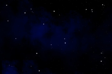 Starry Night Sky Background