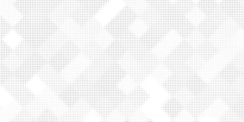 Flowing dots particles wave pattern halftone gradient curve shape isolated on white background. Vector in concept of technology, science, music, modern.