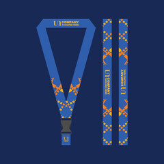 Office and company ID card lanyards 