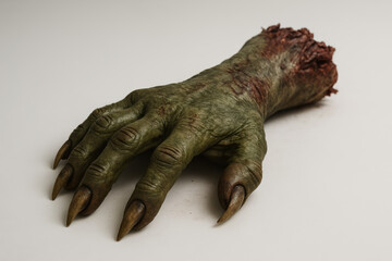 Obraz premium Horror and fear blend with mystery and decay evoking nightmare and terror in a frightening symbol