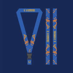 Office and company ID card lanyards 