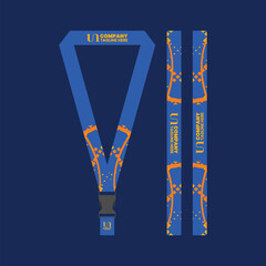 Office and company ID card lanyards 