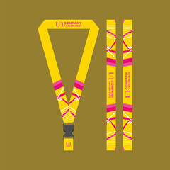 Office and company ID card lanyards 