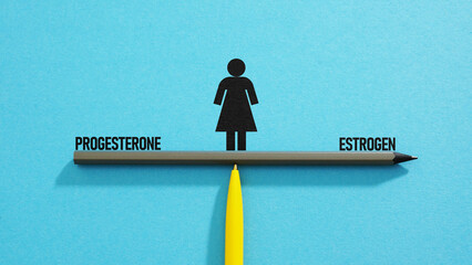 Estrogen and progesterone in balance involves a healthy lifestyle that includes a balanced diet, regular exercise, adequate sleep and stress management