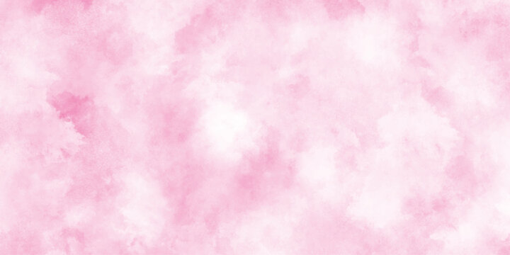 Pink watercolor abstract background, Grunge background frame Soft pink watercolor background. Soft pastel pink watercolor background, Abstract pink texture for design, 