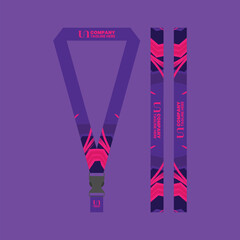 Office and company ID card lanyards 