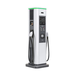 Electric vehicle charging station png charger png ev png energy png power png green png modern png technology png station png equipment png transparent background image