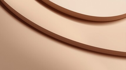 Elegant curves and subtle brown gradients create a sophisticated background for refined designs and artistic presentations in any creative project.