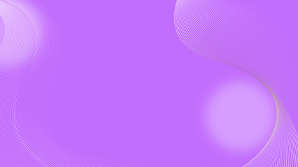 Abstract purple background with smooth pink and violet waves and flowing light design. Abstract purple background with bright sun vector illustration and dynamic wave pattern.