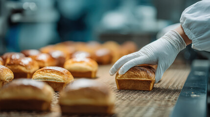 clean professional glove hand isolated background