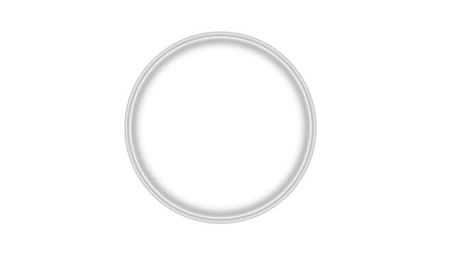 Soft grey circular light radiates with calm elegance. Subtle illumination creates a misty halo effect. Perfect PNG for modern, minimal, or abstract design concepts. - Powered by Adobe