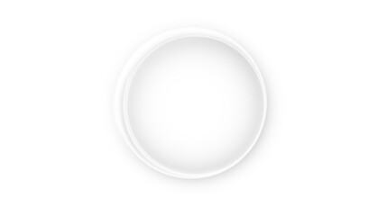 Elegant white spiral line glows with subtle energy. Circular motion effect adds depth and sophistication to abstract visuals. Ideal PNG for futuristic or minimalist designs.