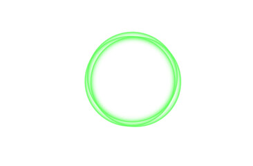 Radiant lime circle shines with glowing energy. Soft halo emphasizes elegance and modern style. PNG ideal for abstract, decorative, or digital visuals.